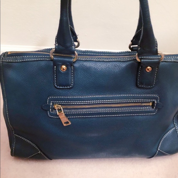 PRADA Bauletto Vitello Daino in Cobalto - Picture 2 of 8